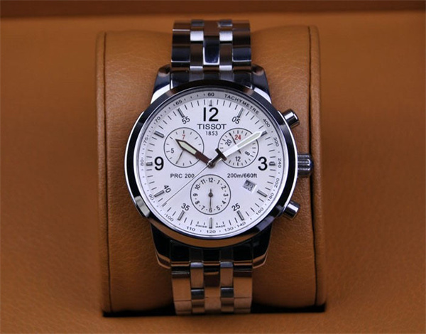 天梭手表时针怎么调